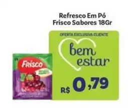 Covabra Supermercados Refresco em pó frisco sabores oferta