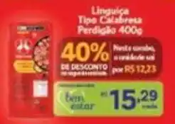 Covabra Supermercados Linguiça Tipo Calabresa Perdigão oferta
