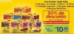 Covabra Supermercados Hot Pocket Sadia 145g oferta