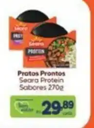 Covabra Supermercados Pratos Prontos Seara Protein Sabores oferta
