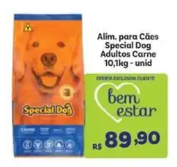 Covabra Supermercados Alim. para Cães Special Dog Adultos Carne oferta