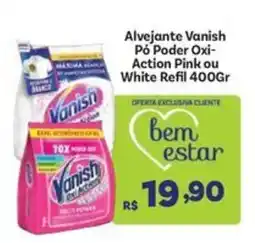 Covabra Supermercados Alvejante Vanish Pó Poder Oxi-Action Pink ou White Refil oferta