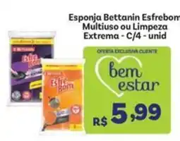 Covabra Supermercados Esponja Bettanin Esfrebom oferta
