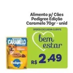Covabra Supermercados Alimento p/ Cães Pedigree Edição Caramelo oferta