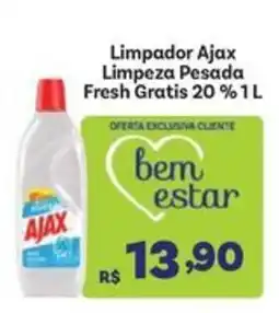 Covabra Supermercados Limpador ajax limpeza pesada fresh oferta