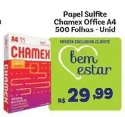Covabra Supermercados Papel sulfite chamex office a4 oferta
