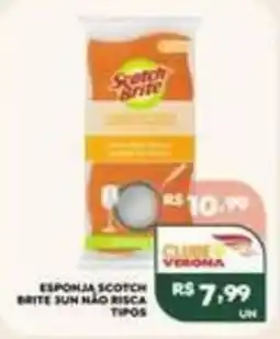 Verona Supermercados esponja scotch brite sun não riscas tipos oferta