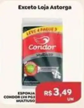 Esponja condor lv4 pg3 multifuso