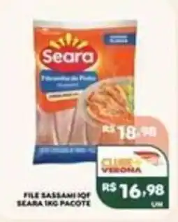 Verona Supermercados File sassaami 30f seara 1kg pacote oferta