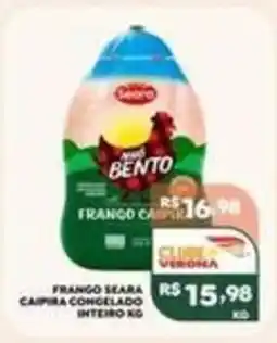 Verona Supermercados Frango seara caipira congelado inteiro oferta