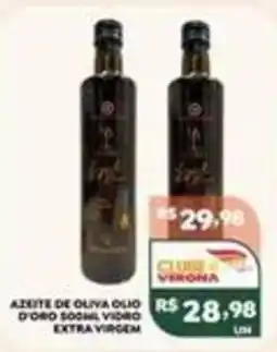 Verona Supermercados Azeite de oliva olío d'oro socim vidro extra virgem oferta
