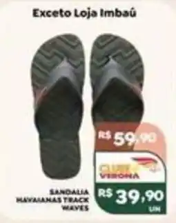 Verona Supermercados Sandalia havaianas track waves oferta
