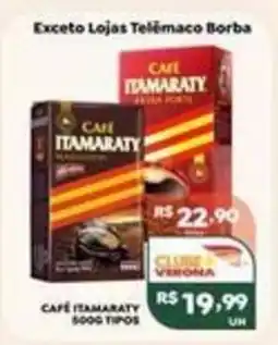 Verona Supermercados Café Itamaraty 500g tipos oferta
