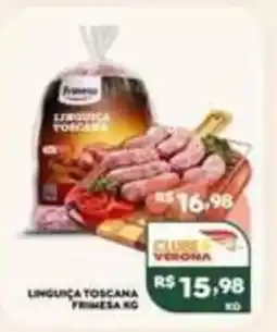 Verona Supermercados Linguiça Toscana oferta
