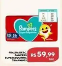 Verona Supermercados Fralda desc. pampers supersequinha oferta