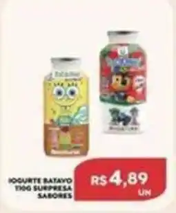 Verona Supermercados Iogurte batavo 110g surpresa sabores oferta
