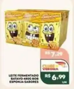 Verona Supermercados Leite fermentado batavo 480g bos esponja sabores oferta