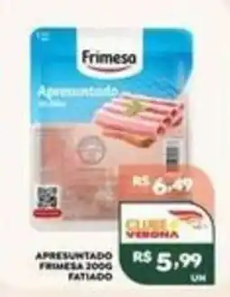 Verona Supermercados Apresuntado frimesa fatiado oferta