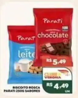 Verona Supermercados Biscoito rosca parati 2500 sabores oferta