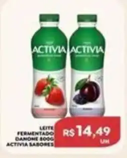 Verona Supermercados Leite fermentado danone 800g activia sabores oferta