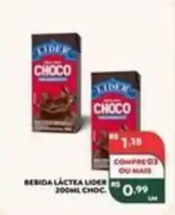 Verona Supermercados Bebida lactea lider 200ml choc oferta