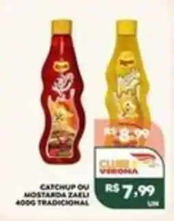 Verona Supermercados Catchup ou mostarda azeli 400g tradicional oferta