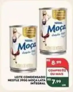 Verona Supermercados Leite condensado nestle 395g moça lata integral oferta