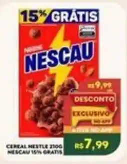 Verona Supermercados cereal nestle 2100 nescau 15% gratis oferta