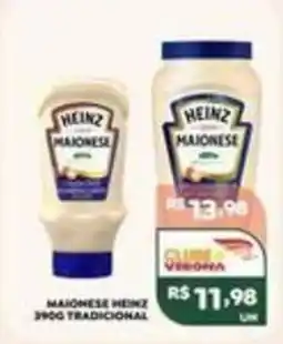 Verona Supermercados Maionese heinz oferta