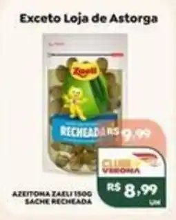Verona Supermercados azeitona zaeli 1500 sache recheada oferta