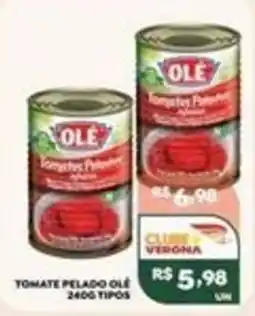 Verona Supermercados tomate pelado ole oferta