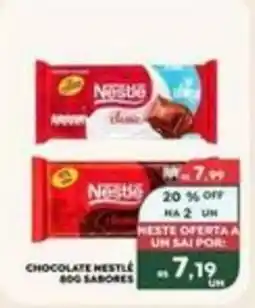 Verona Supermercados Chocolate nestlé 80g sabores oferta