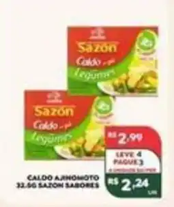 Verona Supermercados Caldo ajinomoto 32.5g sazon sabores oferta
