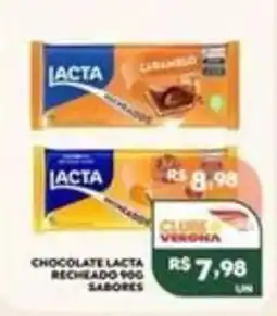 Verona Supermercados Chocolate lacta recheado 900 sabores oferta