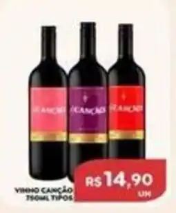 Verona Supermercados Vinho canção 750ml tipos oferta