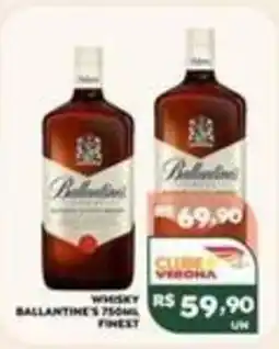 Verona Supermercados Whisky ballantine's finest oferta