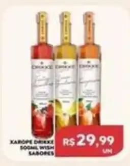 Verona Supermercados Xarope drink 500ml wish sabores oferta