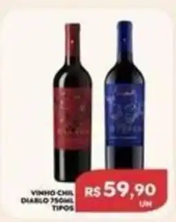 Verona Supermercados Vinho chil diablo 750ml tipos oferta
