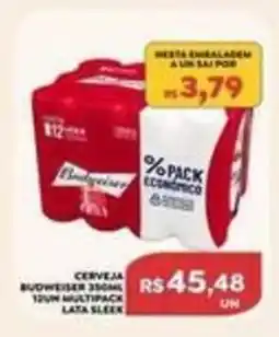 Verona Supermercados Cerveja budweiser oferta