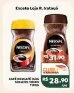 Verona Supermercados Café nescafé 360g solúvel vidro tipos oferta