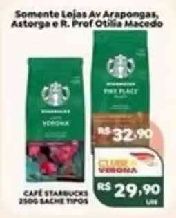 Verona Supermercados Café starbucks 2500 sache tipos oferta