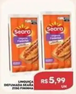 Verona Supermercados Linguiça defumada seara 215g fininha oferta