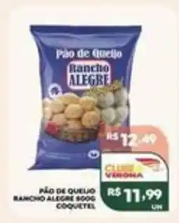 Verona Supermercados Pão de queijo rancho alegre oferta