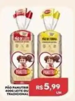 Verona Supermercados Pão panuteir leite ou tradicional oferta