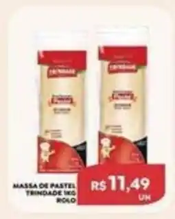 Verona Supermercados Massa de pastel trindade 1kg rolo oferta