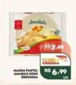 Verona Supermercados Massa pastel amabile redonda oferta