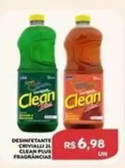 Verona Supermercados Desinfetante criviali 2l clean plus fragrancias oferta