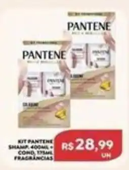 Verona Supermercados Kit pantene shampoo 400ml + cond 175ml fragrancias oferta