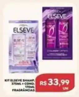 Verona Supermercados kit elseve shampoo condicionador fragrancias oferta