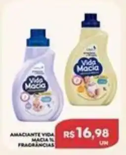 Verona Supermercados amaciante vida macia 1l fragrâncias oferta